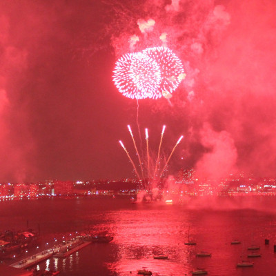 fireworks…